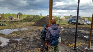 Заказать монтаж винтовых свай в Воскресенск - цена под ключ с доставкой от 1861 шт